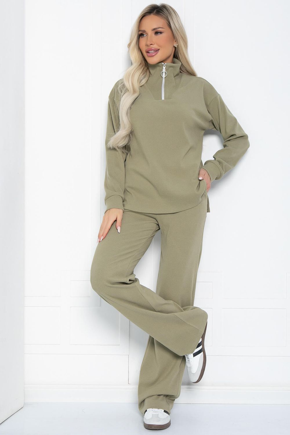 Костюм Игра по правилам (олива) К12541-5 LT Collection