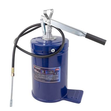 Нагнетатель смазки ручной, 12кг (длина шланга 1.5, внутр.Ø 210мм, внутр. высота 320мм) Forsage F-2096D MST