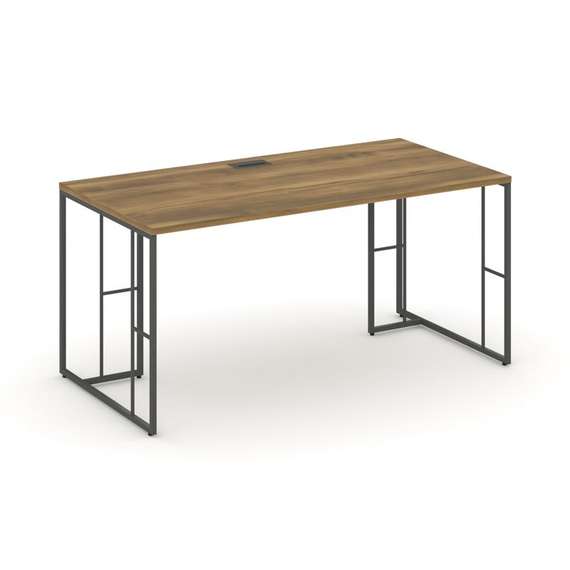 Rift Direct Стол руководителя RF.SR-024 Сандал Янтарный/Металл Антрацит 1580*800*750