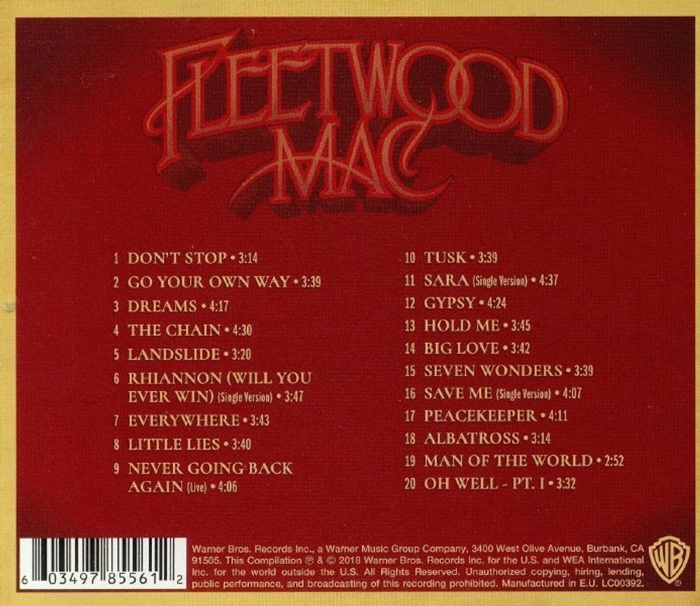 Fleetwood Mac / 50 Years - Don't Stop (CD)