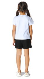 Футболка трикотажная для девочки 7-9 года Fleur de Vie