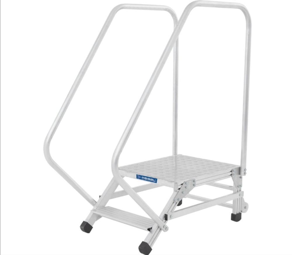 Лестница подмости MEGAL ЛП-0,4 с двумя поручнями
