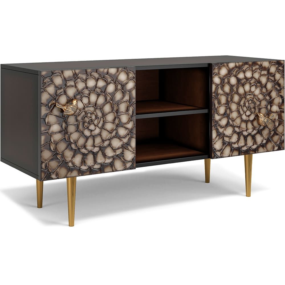 Тумба под ТВ Терра 117см Стайл Каштан