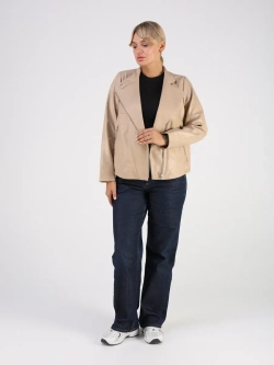 Кожаная куртка демисезонная косуха