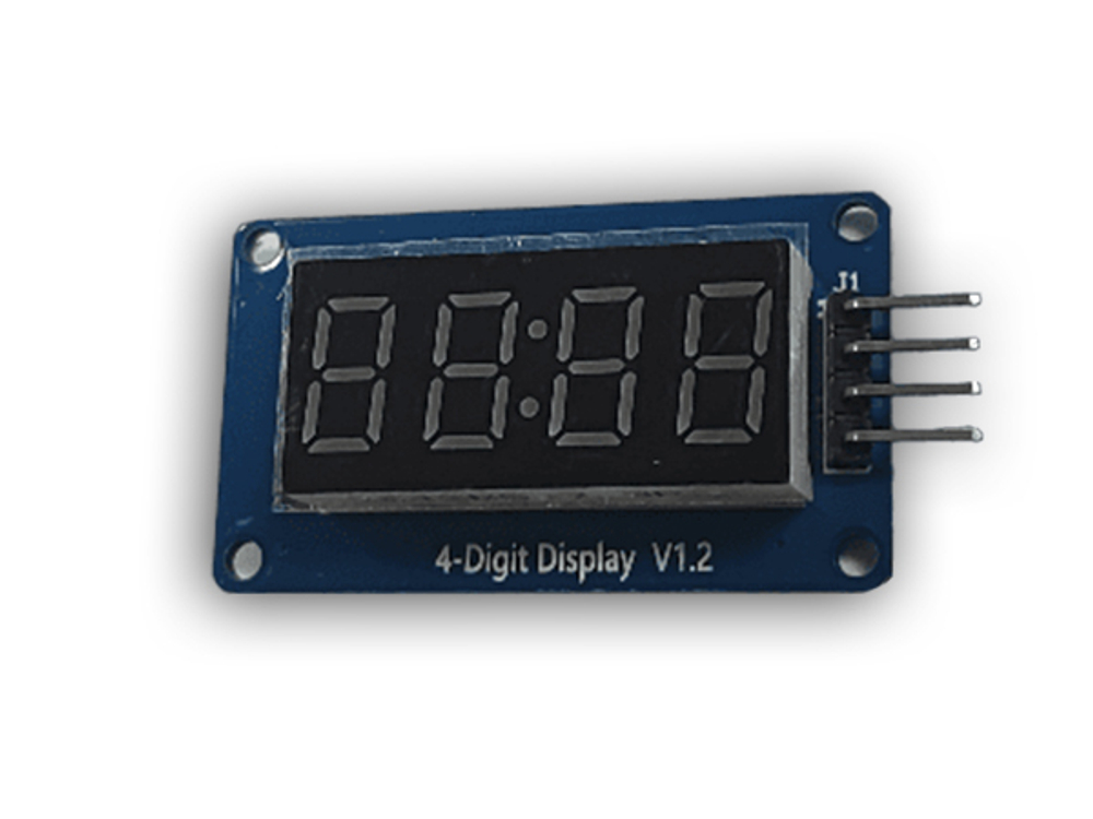 Дисплей 7-сегментный на базе TM1637