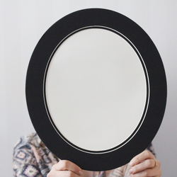 Овальная рама - паспарту. DECO CLAY CRAFT ACADEMY