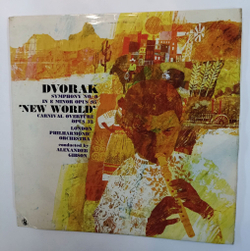 Винтажная виниловая пластинка LP Dvorak Антонин Дворжак, The London Philharmonic Orchestra, Alexander Gibson Symphony No. 9 In E Minor, Op. 95 Из Нового Света, Op. 92 (UK 1963)