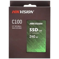Жесткий диск SSD 2.5" 240Gb Hikvision C100, 530/400MBs, 28000 IOPS, TLC 3D NAND, SATA-III (HS-SSD-C100/240G)