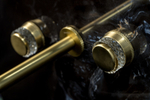 Boheme Смеситель из стены AURA на 3 отв. MAT GOLD