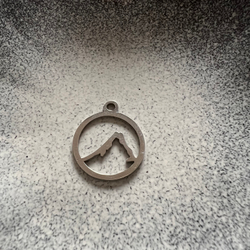 Подвеска йога асана. Фурнитура для изготовления украшений и аксессуаров.