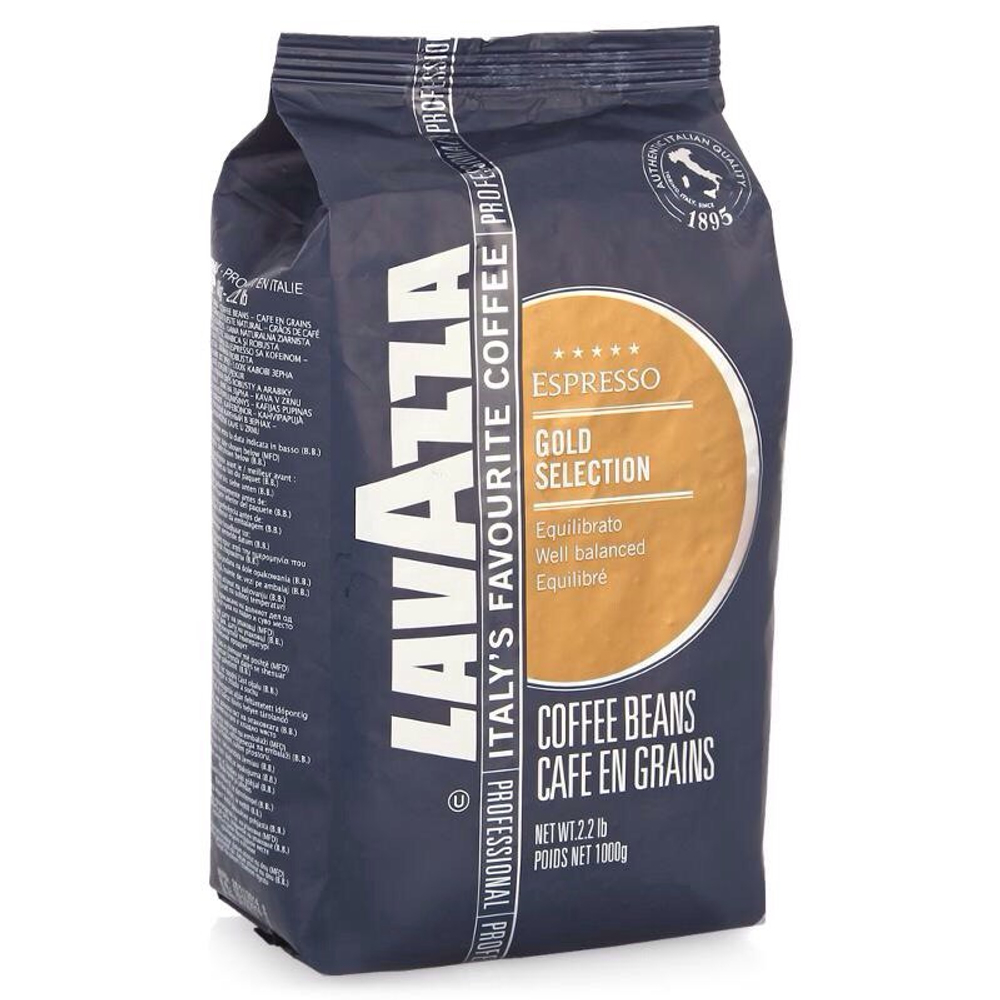 Кофе в зернах Lavazza Gold Selection Espresso, 1000 гр