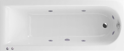 Акриловая ванна Excellent Actima Aurum Hydro 150х70 см WAEX.AUR15.HYDRO.CR с гидромассажем, белая