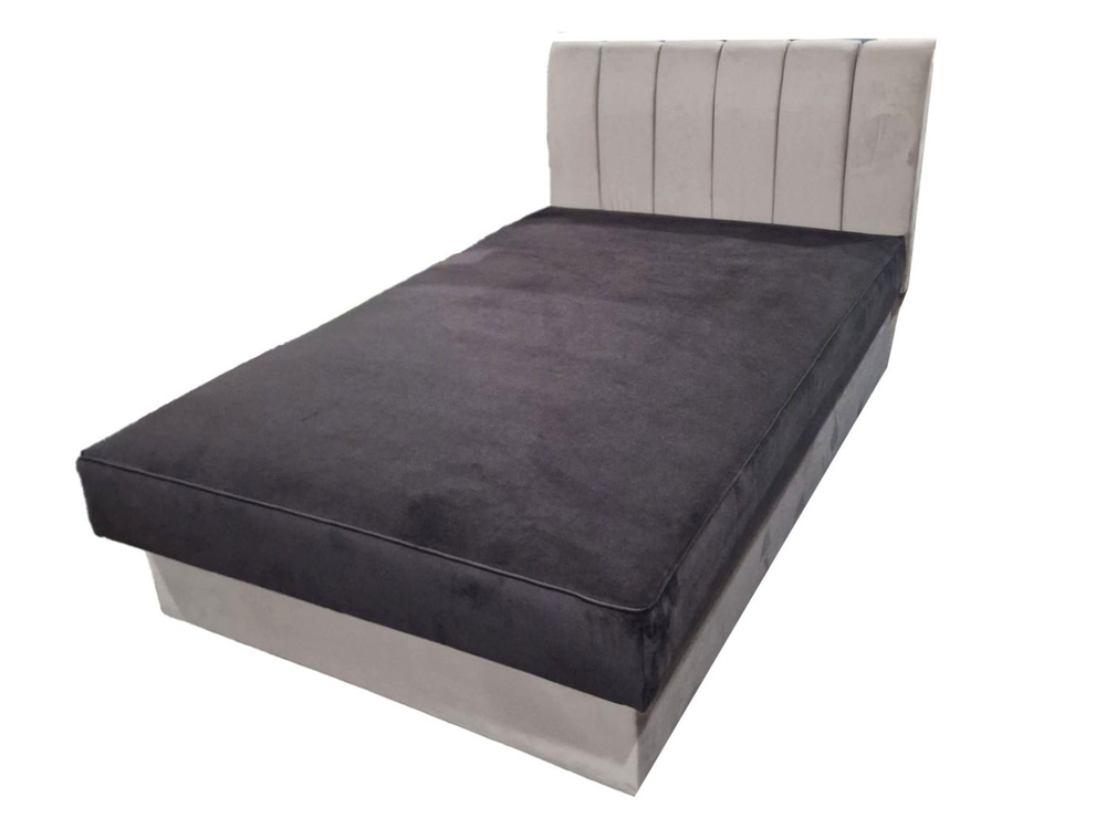 Кровать мягкая 3 с матрасом (л)