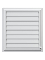 Решетка вентиляционная AIRVENT регулируемая жалюзи 402х442 пластик ERA
