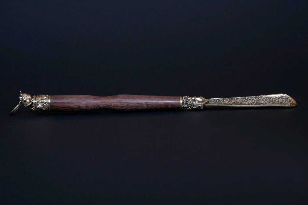 Ложка для обуви "Денежная лягушка"