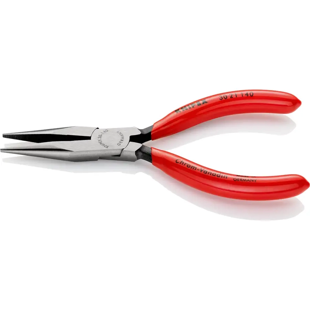 Длинногубцы черненые 140 мм Knipex 30 21 140 SB