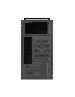 Aerocool Cs-109-G-BK-v1 (mATX, без БП, Glass Window, USB3.0 x1, USB2.0 x2, 12cm FRGB fan x1)