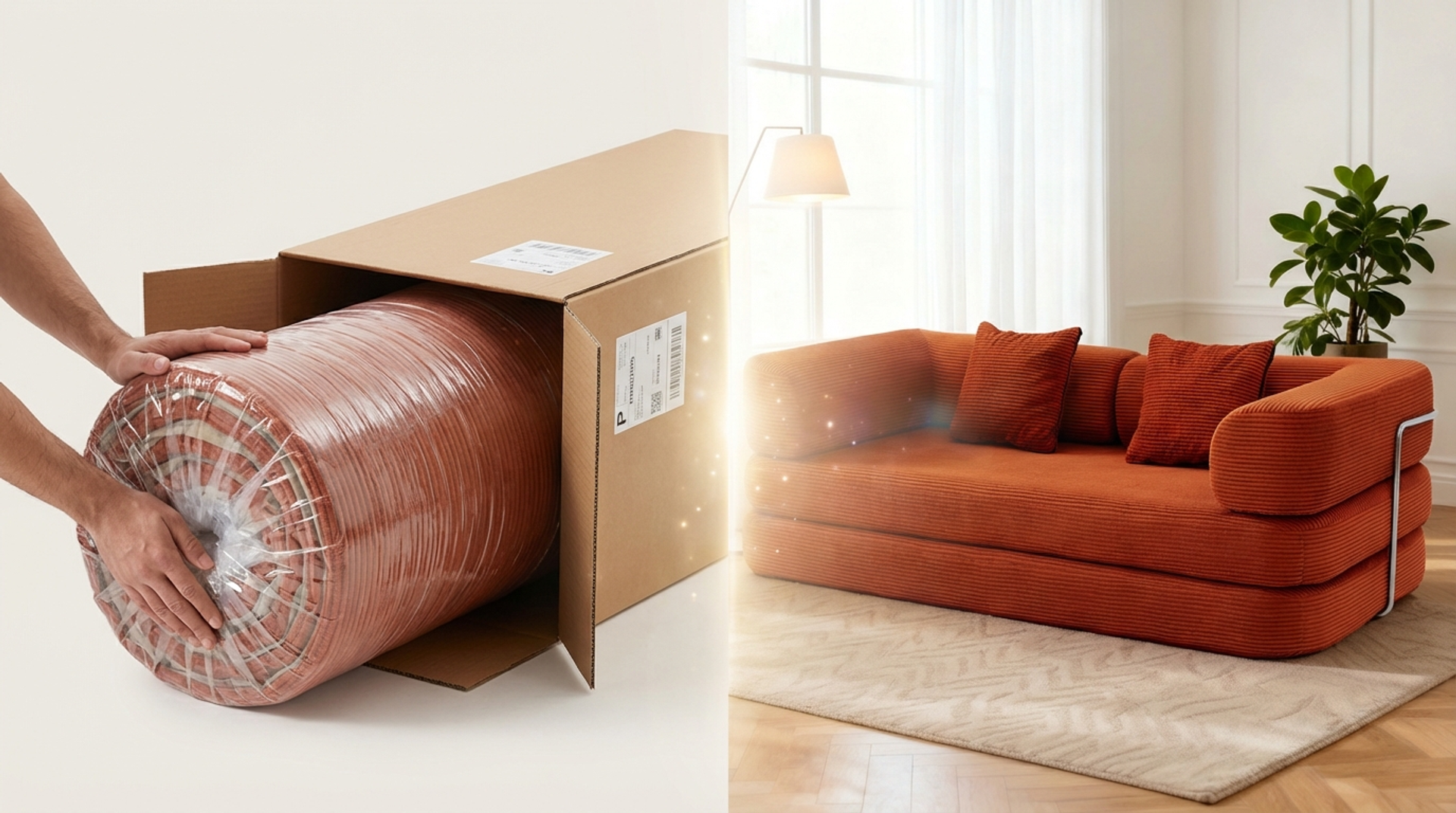 Из рулона в полноценный диван за 3 дня