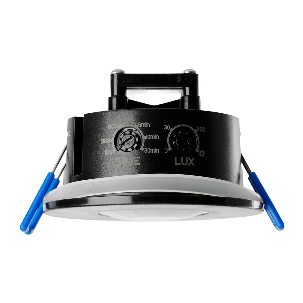 Датчик движения и освещенности 1200W 8m 120°(гориз.) 360°(верт.) чёрный, SEN55, артикул 51577