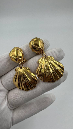 Клипсы с подвесками в виде ракушек Kenzo