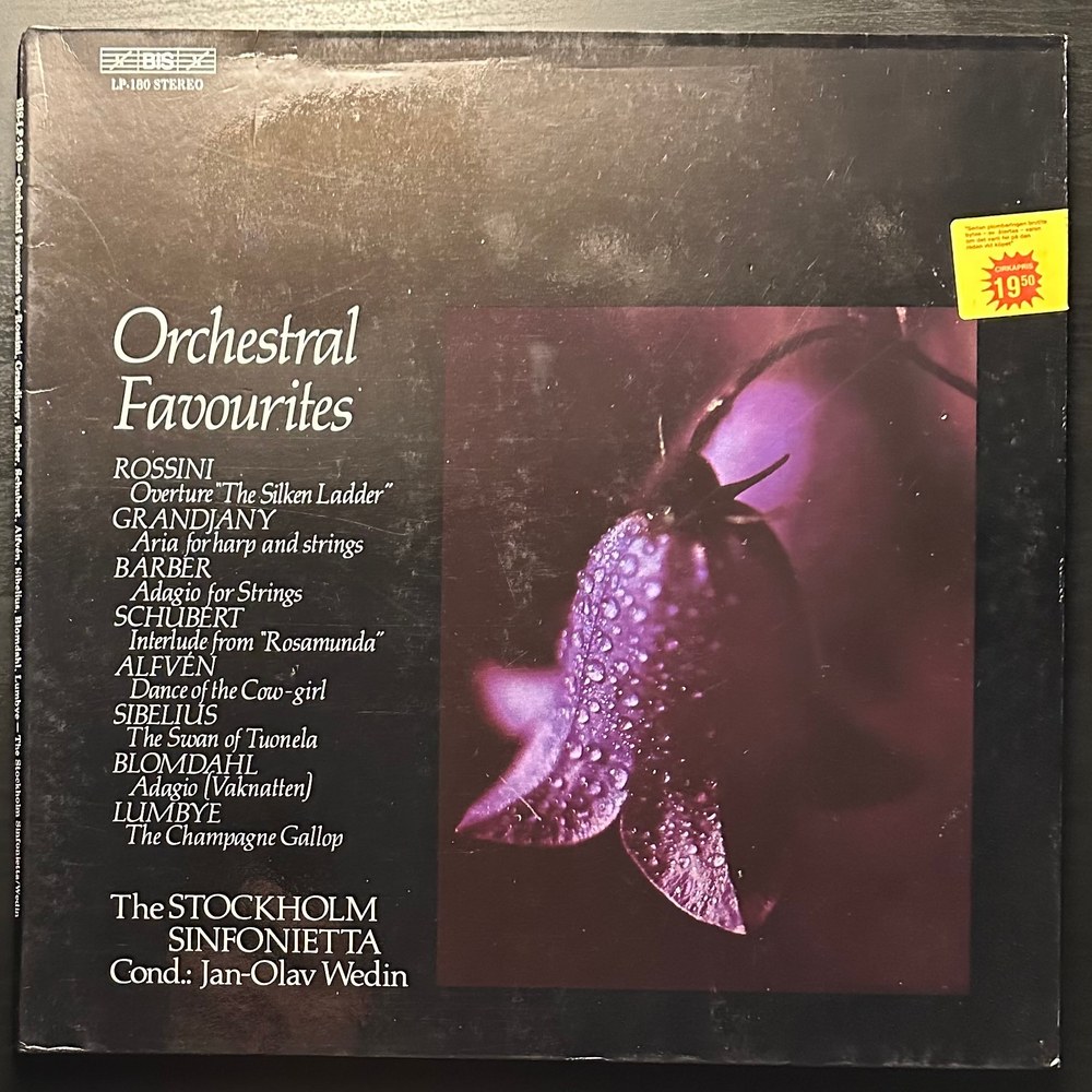 The Stockholm Sinfonietta - Orchestral Favourites (Швеция 1981г.)