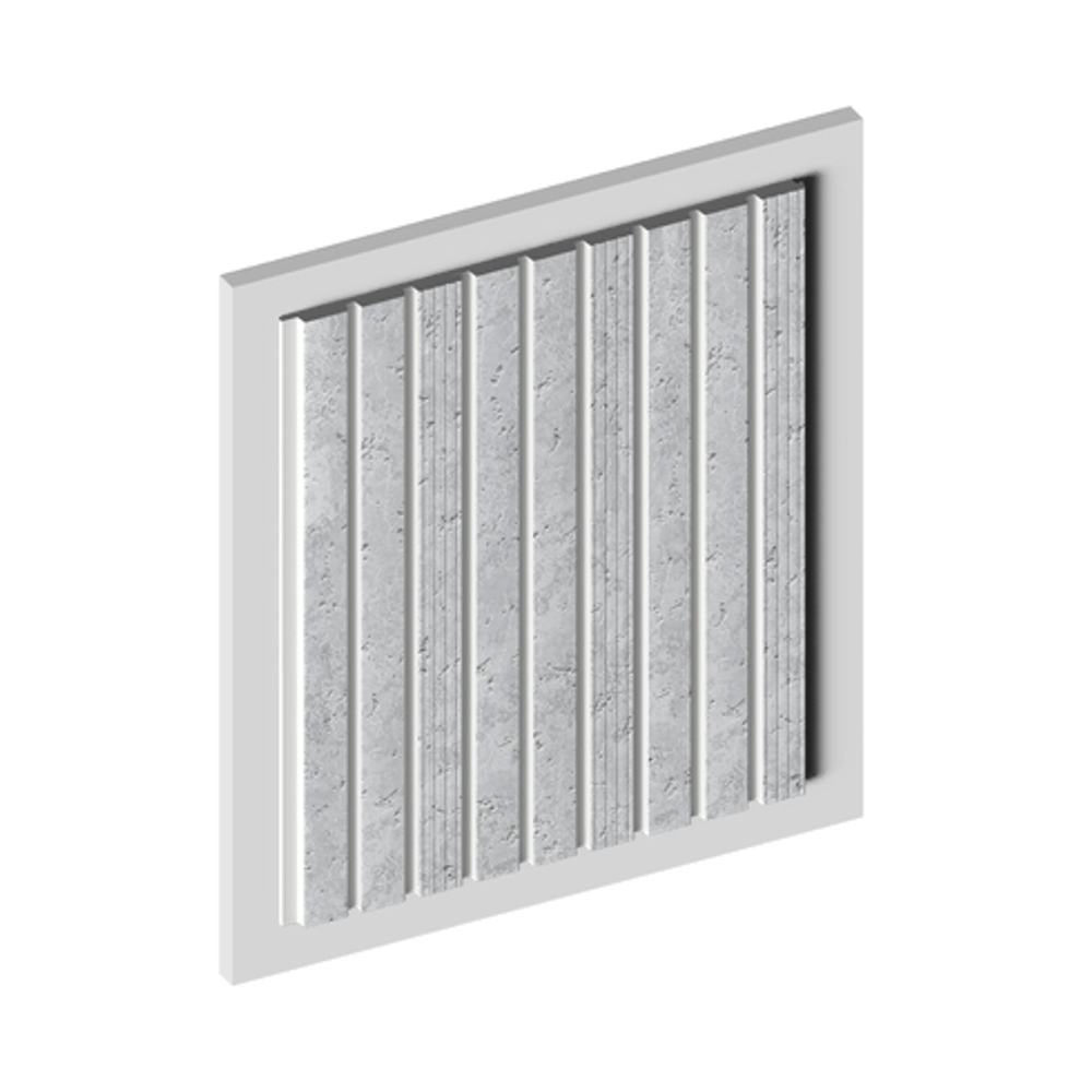 Стеновая панель HiWood декорированная, 270x12 см