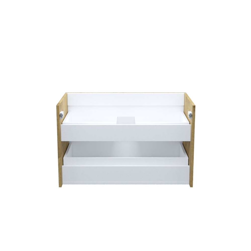 Тумба подвесная IDDIS Bild, 80 см, дуб светлый, BIL80V0i95