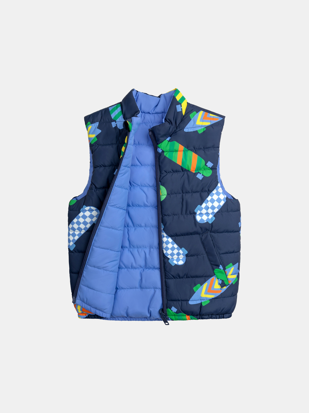 двусторонний жилет