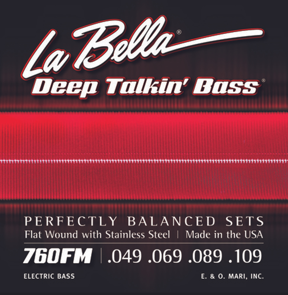Струны для бас-гитар La Bella 760FM