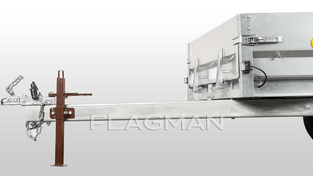 Прицеп Flagman | Флагман ПТТ — 0,5-0,7 с ПТС к мини-трактору (универсальный)