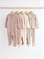 Комбинезон / Cлип для малышей Next K79-488, 5 шт., Молочный, Розовый