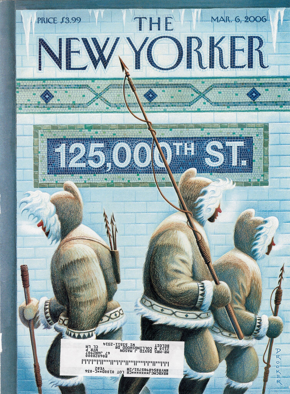 Журнал The New Yorker 06-03-2006, обложка