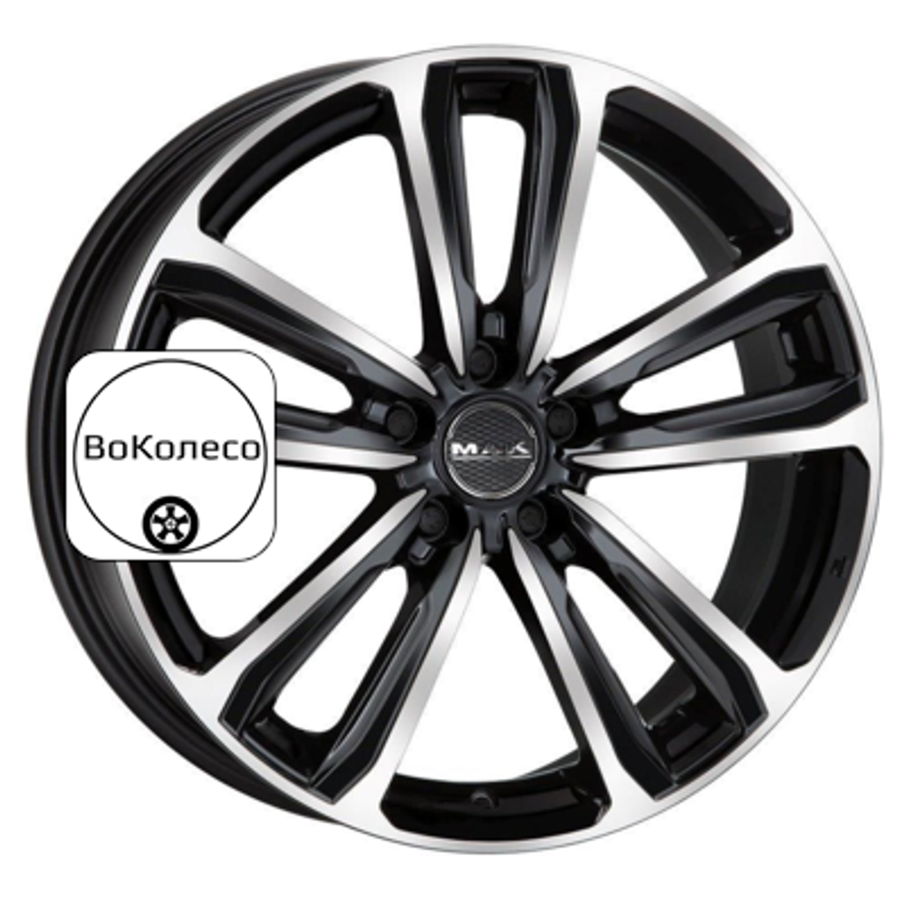 7,5x17/5x114,3 ET40 D76 Magma Black mirror MAK