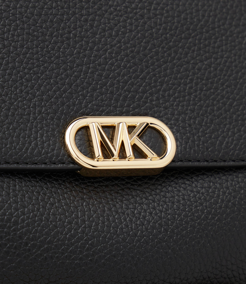 Кожаный рюкзак Michael Kors - черный(30F3G8KB2L)