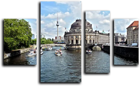 Модульная картина "Прекрасная атмосфера"