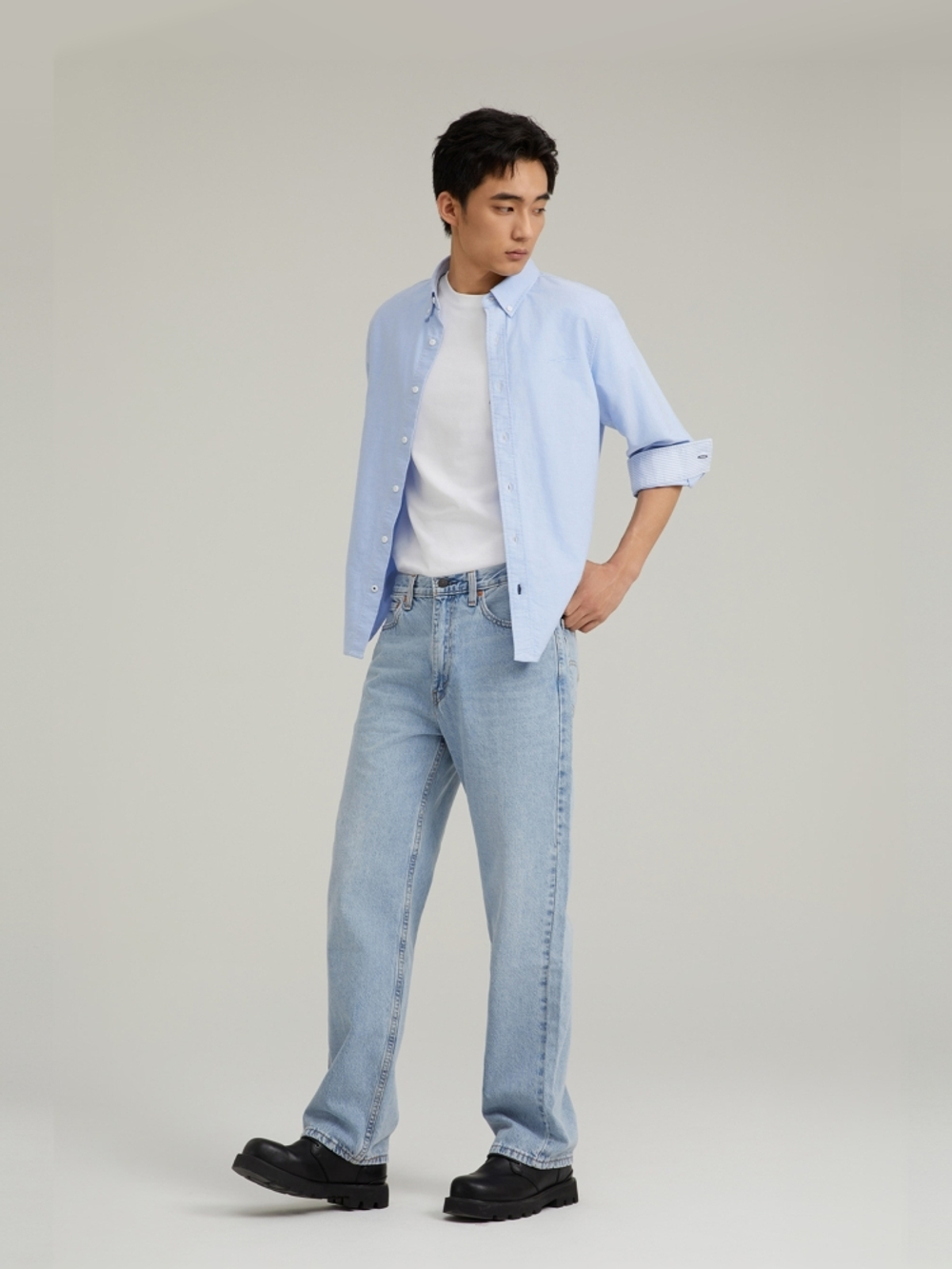 Мужские свободные прямые джинсы Levi's 565 Loose Straight A7221-0010