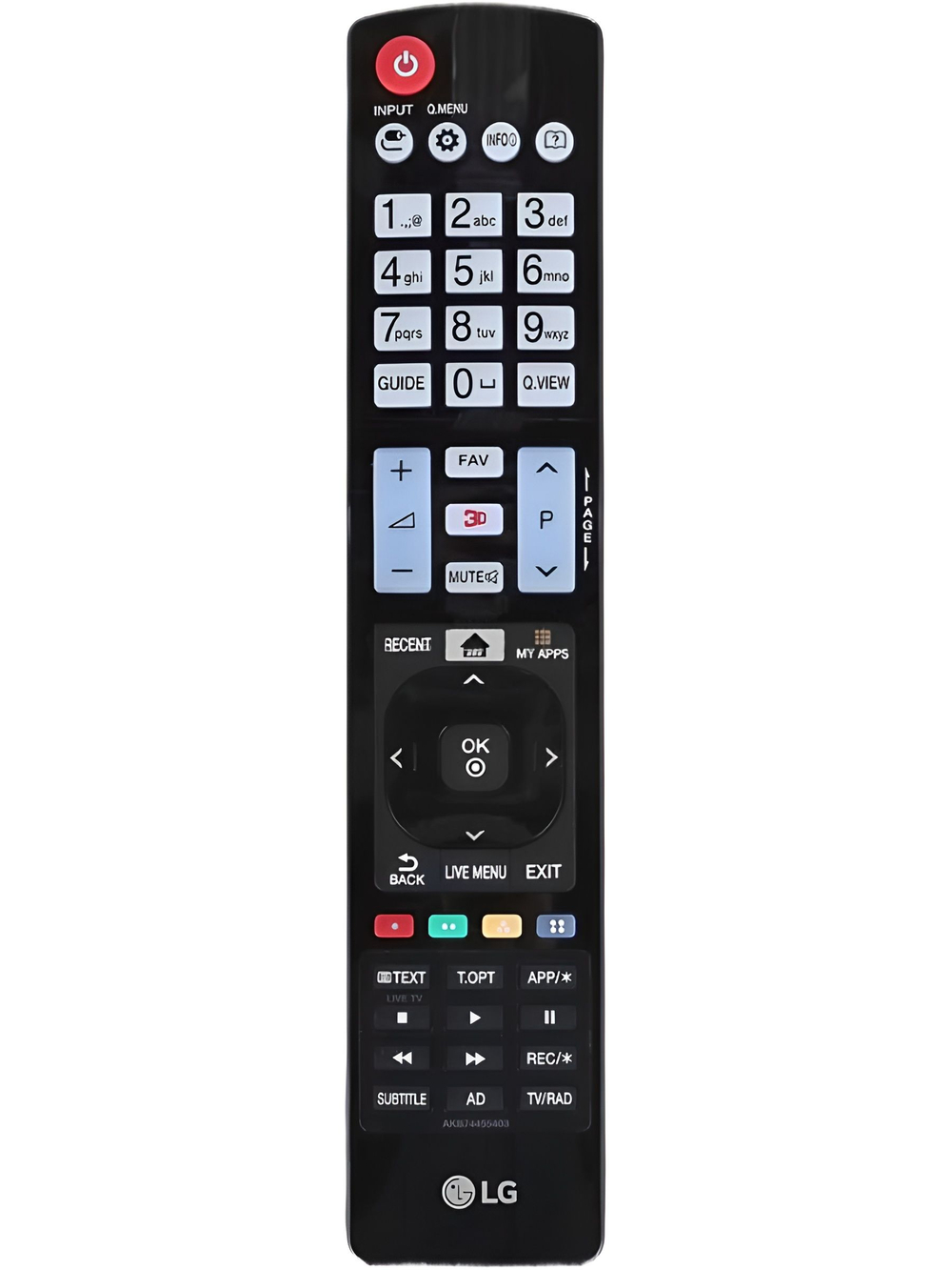 Пульт LG AKB74455403 Smart TV оригинал