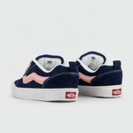 кеды Vans Knu Skool Blue / White Pink Wmns