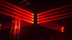 Кинетический эффект Beam, на 1-й лебедке — 300 Вт RGB SMD + Warm White