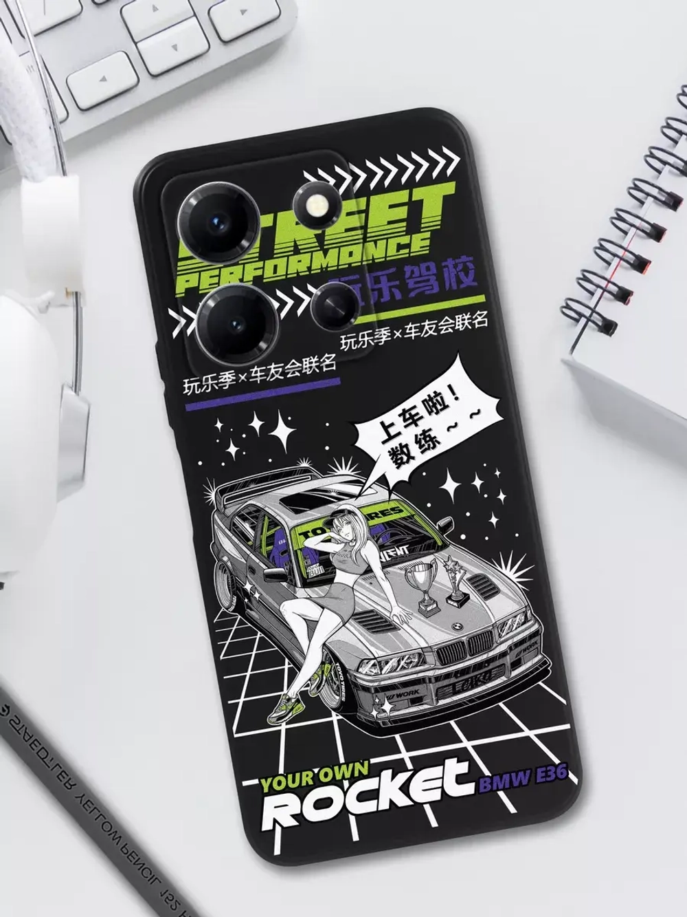 Чехол на Infinix NOTE 30i с принтом