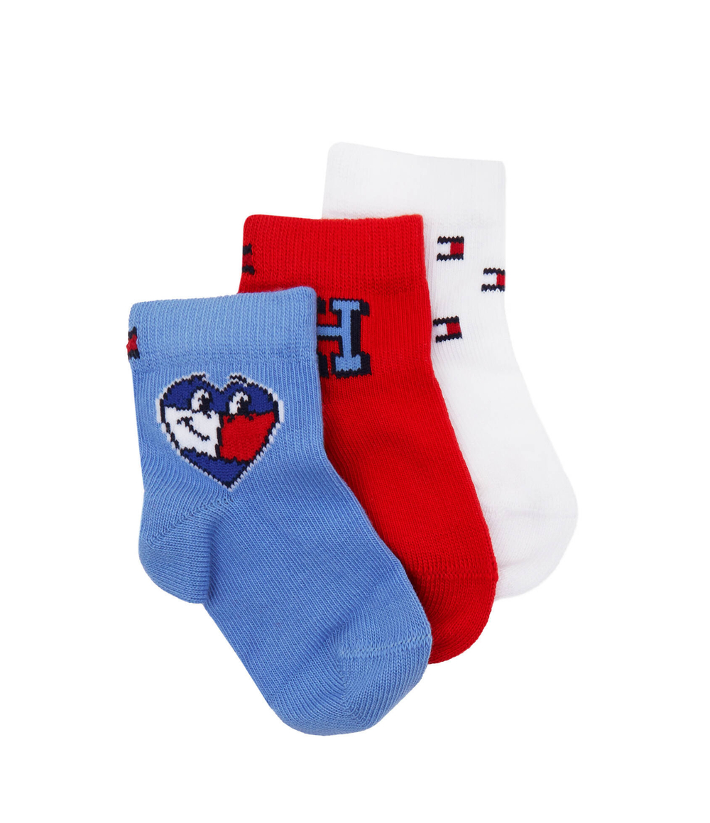 Носки 3 пары Tommy Hilfiger - голубой(701227697)