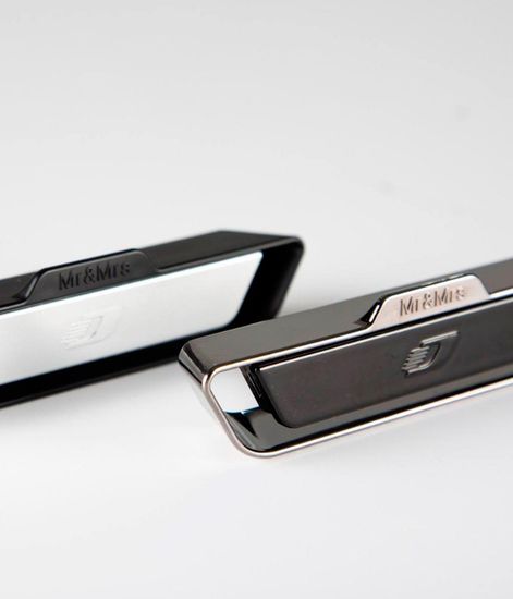 Матовое серебро, корпус ароматизатора для автомобиля EVO, Mr&Mrs Fragrance