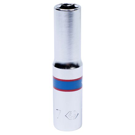 Цена на KING TONY (223507M) Головка торцевая глубокая шестигранная 1/4", 7 мм