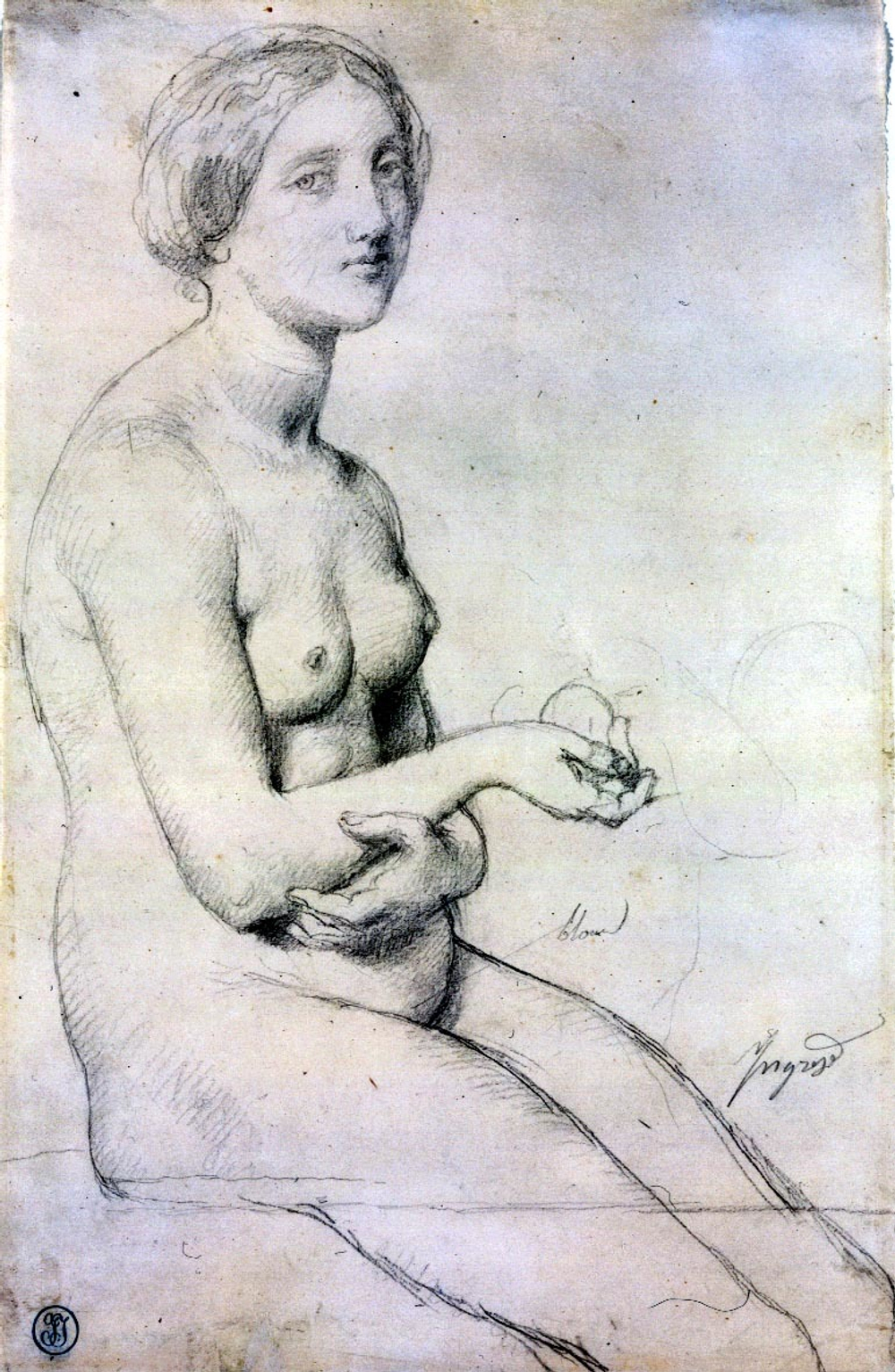 Jean Auguste Dominique Ingres (1780-1867) - эротическое искусство французского художника Жана Огюста Доминика Энгра. 16+