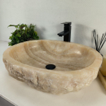 Раковина из оникса Erozy Yellow EO-64393 58*46*16 0160
