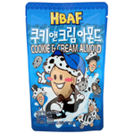 HBAF, Печенье со сливками и миндалем, 120 г