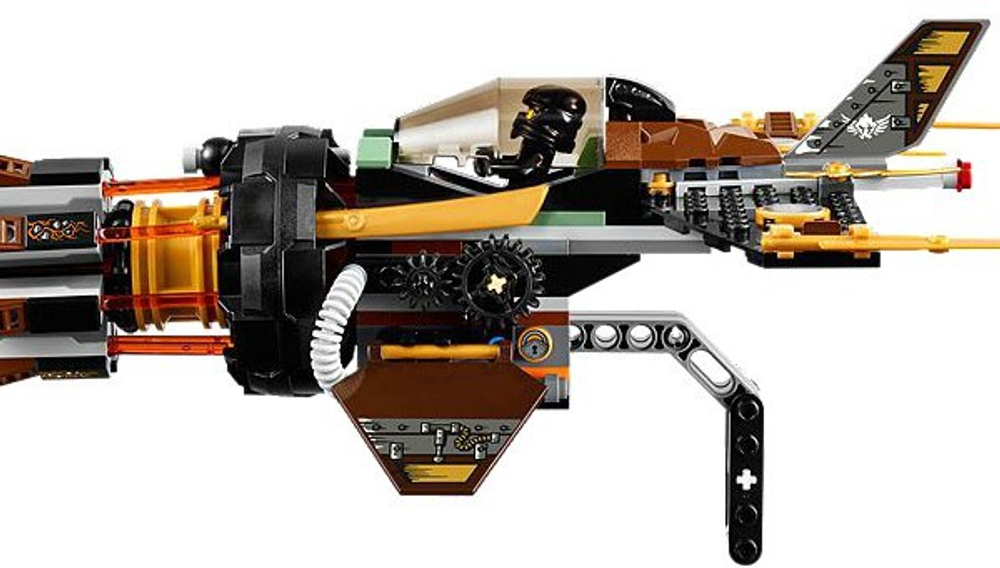 LEGO Ninjago: Скорострельный истребитель Коула 70747 — Boulder Blaster — Лего Ниндзяго