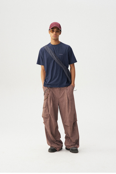 Футболка Nothomme Monterest Regular Logo синий