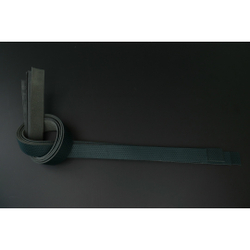 Ременная заготовка сине-зеленая с лицевой отделкой + плита Дракон