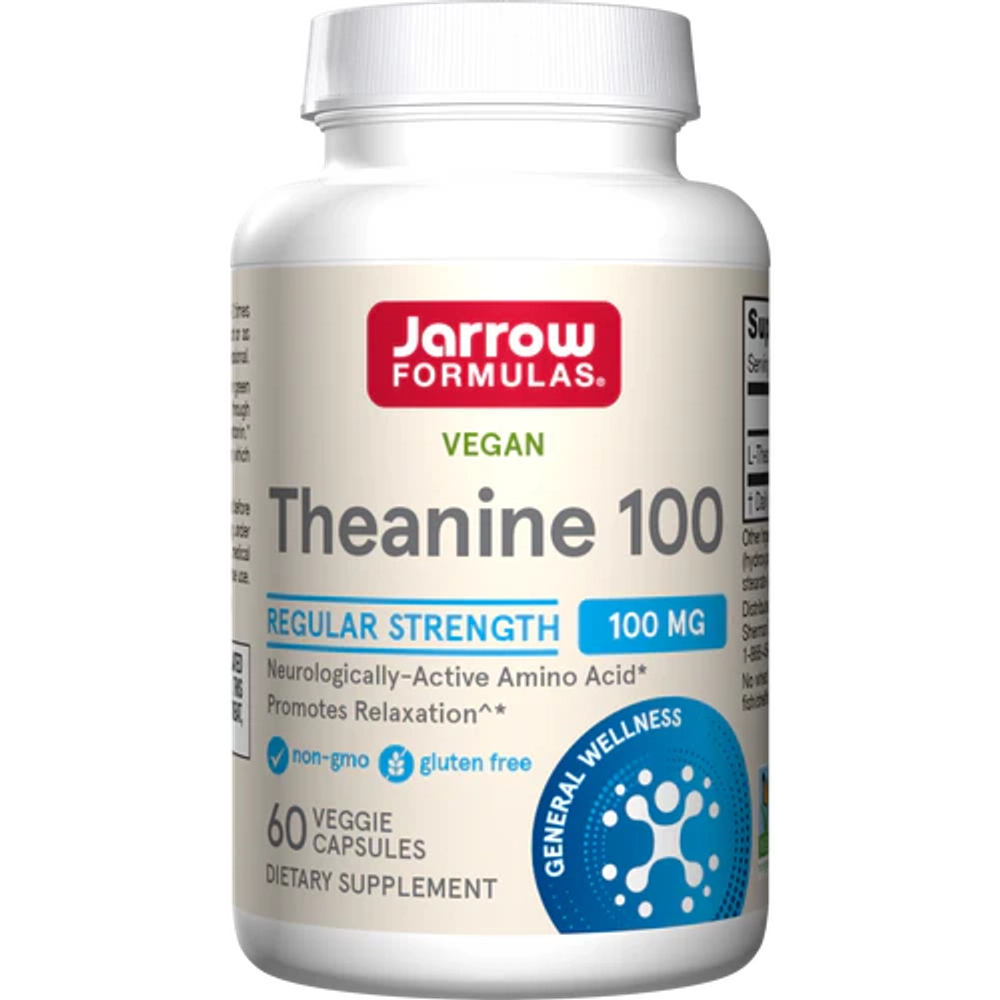 Theanine 100 мг 60 капсул Jarrow Formulas